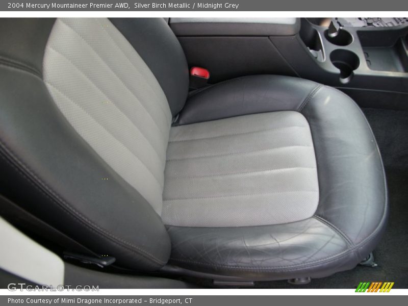 Silver Birch Metallic / Midnight Grey 2004 Mercury Mountaineer Premier AWD