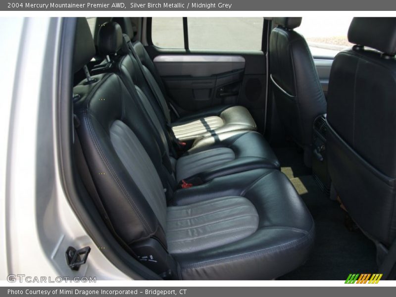 Silver Birch Metallic / Midnight Grey 2004 Mercury Mountaineer Premier AWD