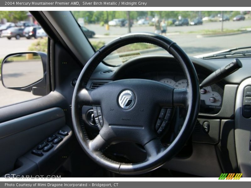 Silver Birch Metallic / Midnight Grey 2004 Mercury Mountaineer Premier AWD