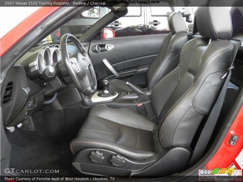 Redline / Charcoal 2007 Nissan 350Z Touring Roadster