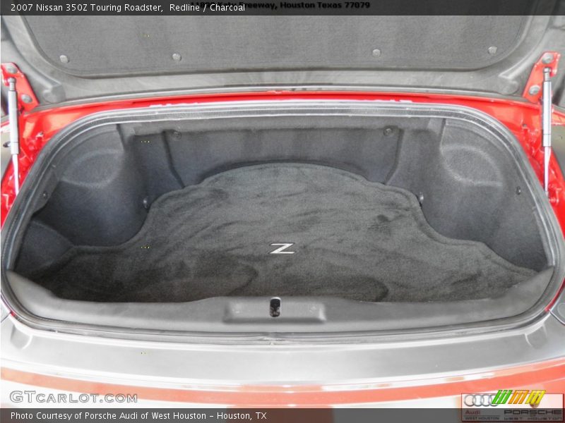Redline / Charcoal 2007 Nissan 350Z Touring Roadster