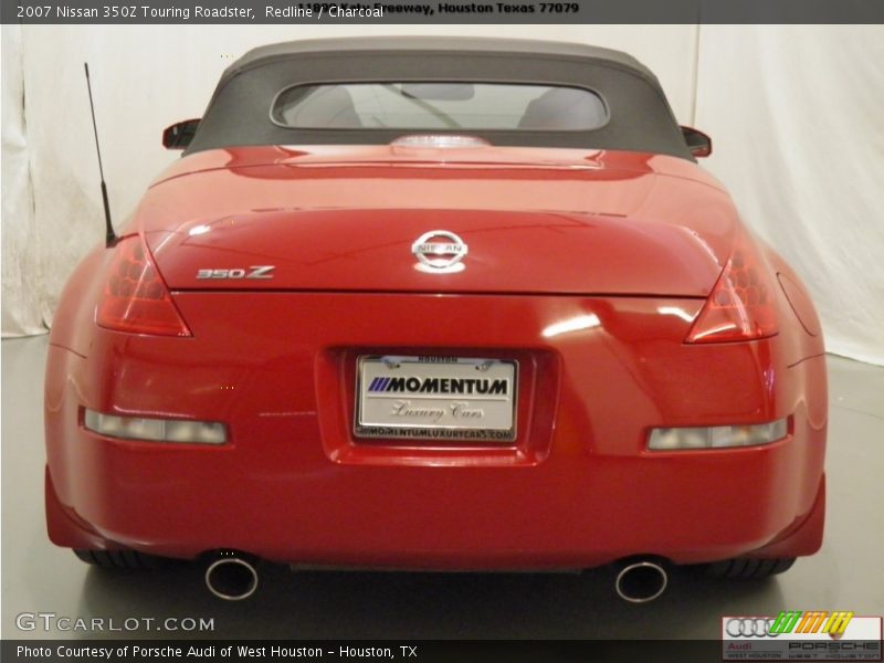 Redline / Charcoal 2007 Nissan 350Z Touring Roadster