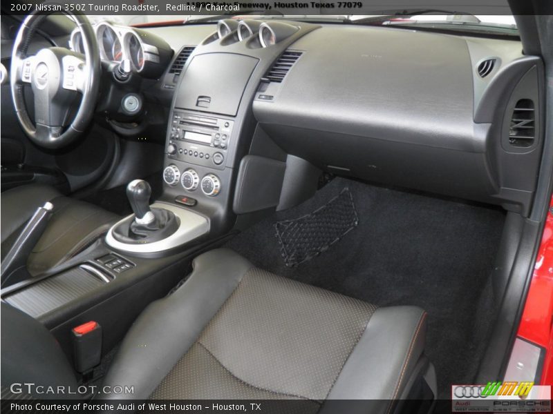 Redline / Charcoal 2007 Nissan 350Z Touring Roadster
