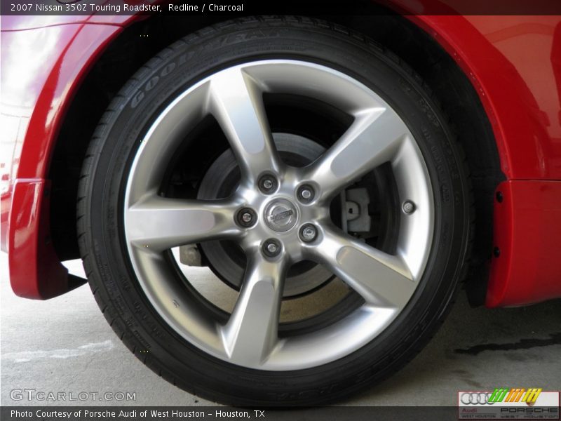 Redline / Charcoal 2007 Nissan 350Z Touring Roadster