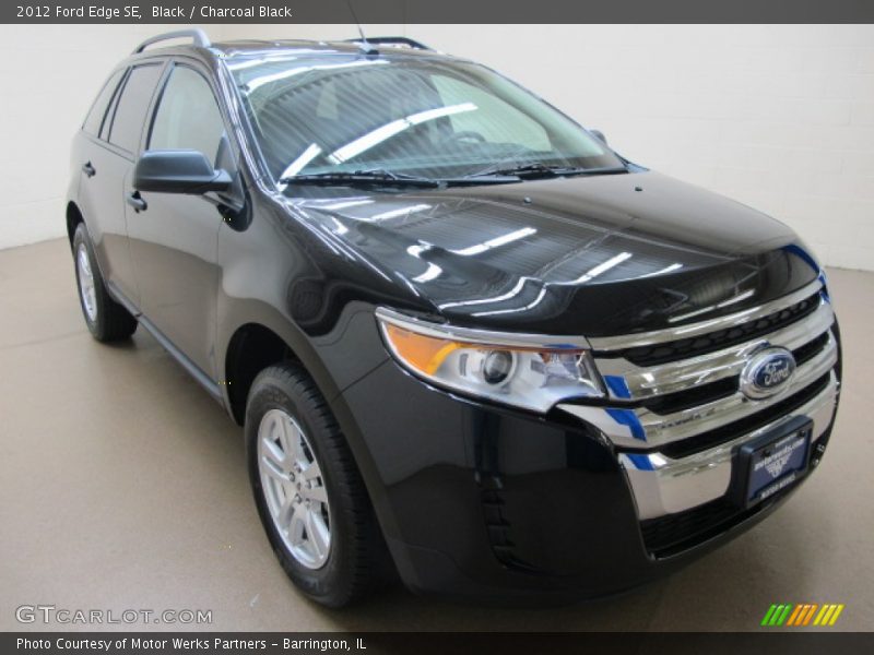 Black / Charcoal Black 2012 Ford Edge SE