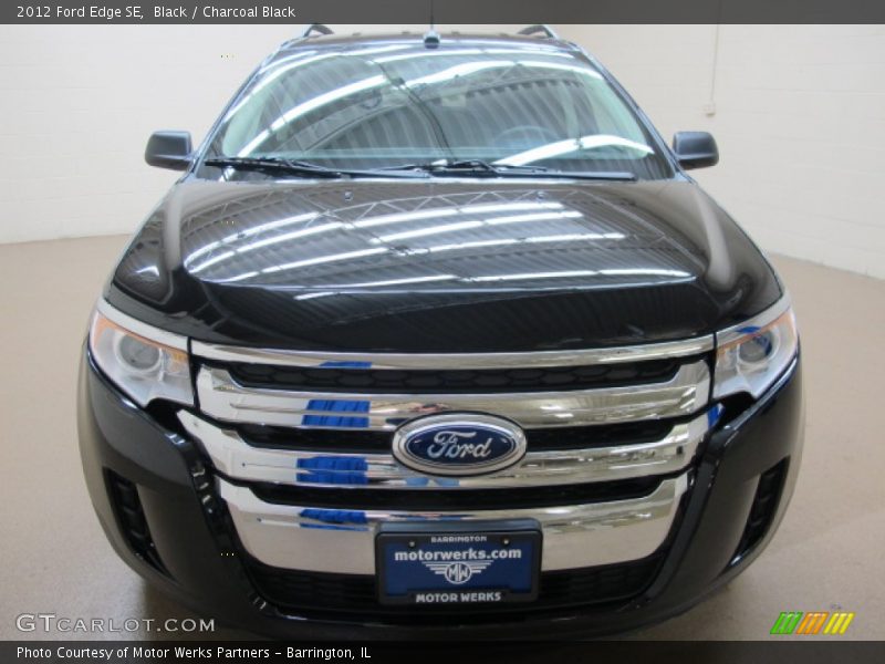 Black / Charcoal Black 2012 Ford Edge SE