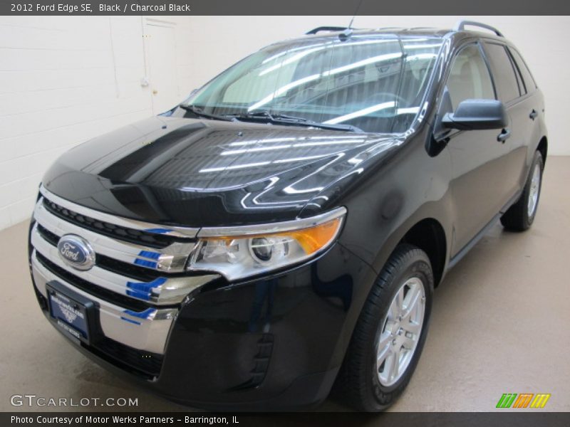 Black / Charcoal Black 2012 Ford Edge SE