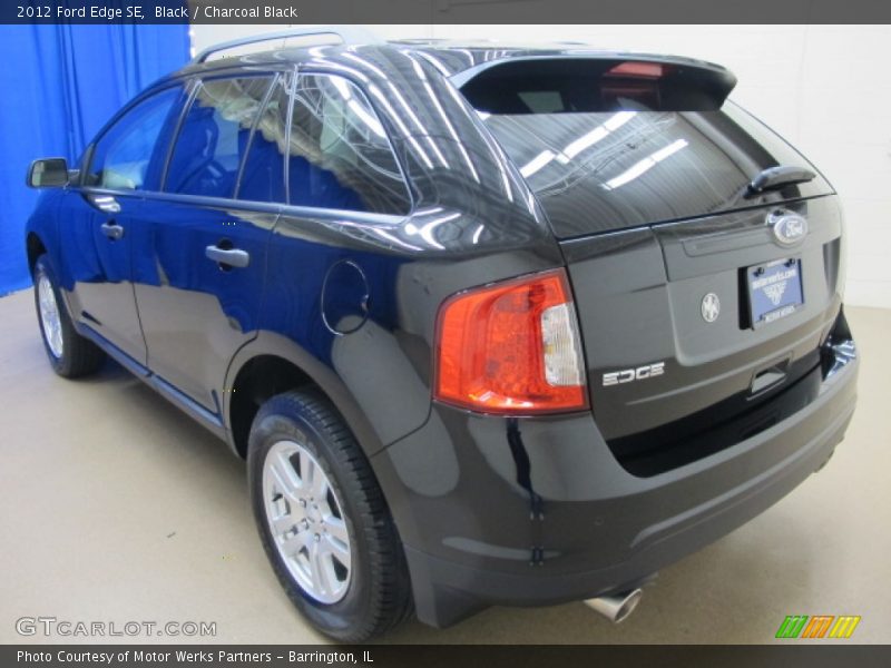 Black / Charcoal Black 2012 Ford Edge SE