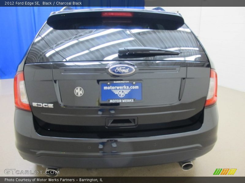 Black / Charcoal Black 2012 Ford Edge SE