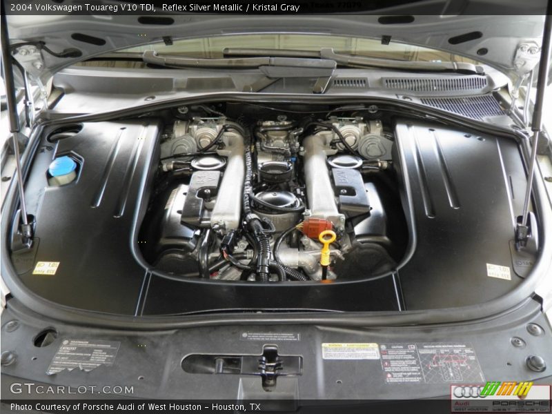 Reflex Silver Metallic / Kristal Gray 2004 Volkswagen Touareg V10 TDI