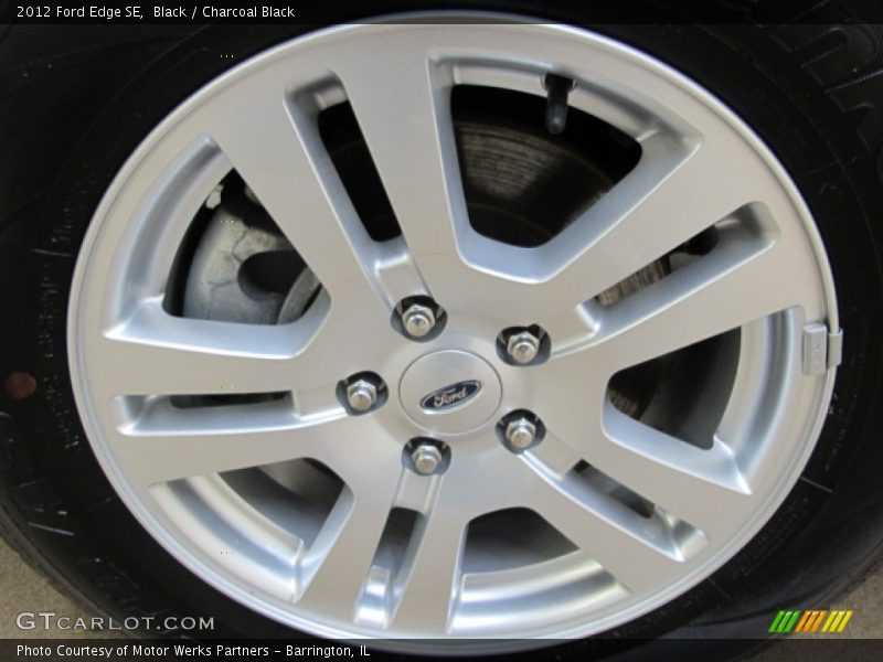 Black / Charcoal Black 2012 Ford Edge SE