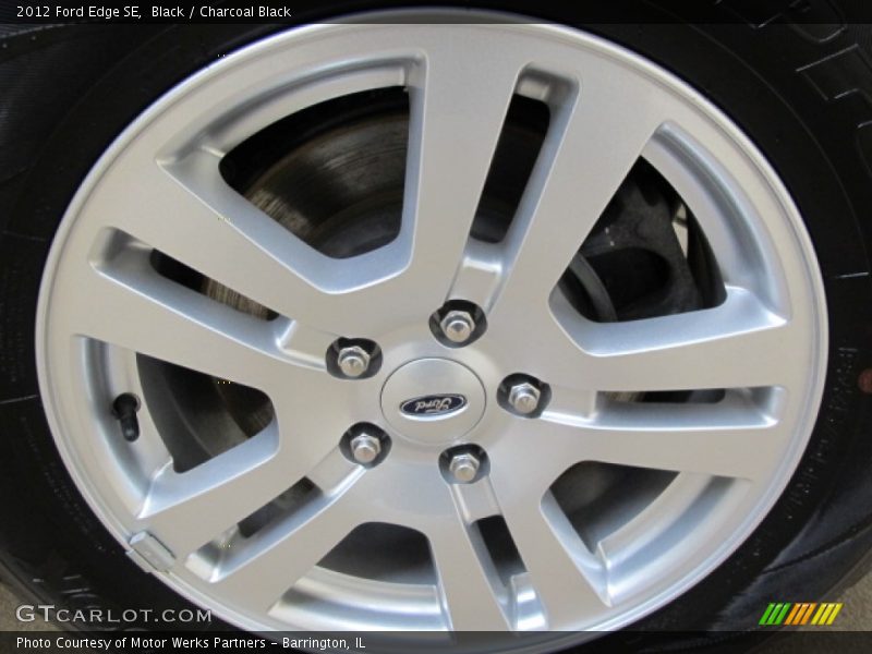 Black / Charcoal Black 2012 Ford Edge SE
