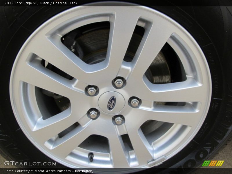 Black / Charcoal Black 2012 Ford Edge SE