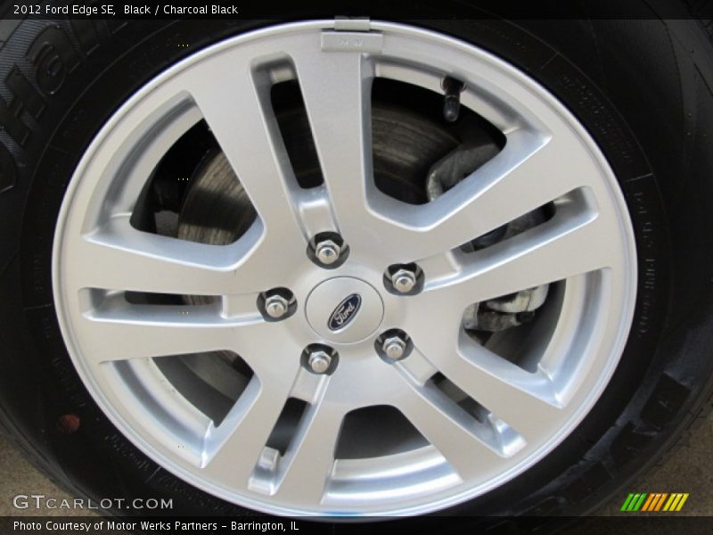 Black / Charcoal Black 2012 Ford Edge SE