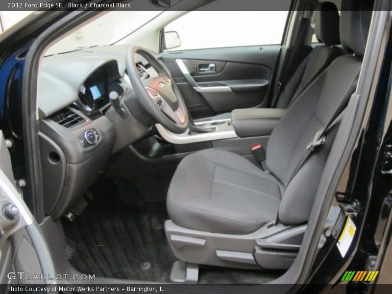 Black / Charcoal Black 2012 Ford Edge SE