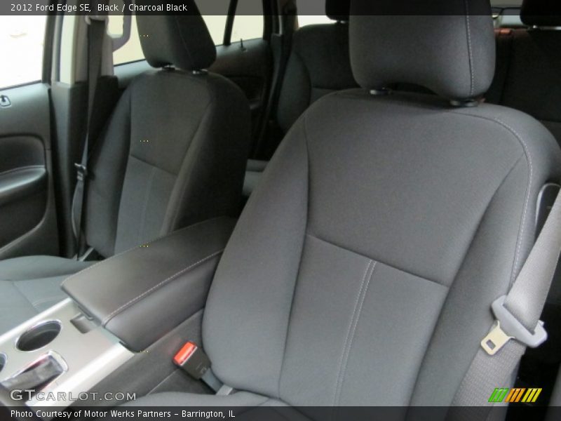 Black / Charcoal Black 2012 Ford Edge SE