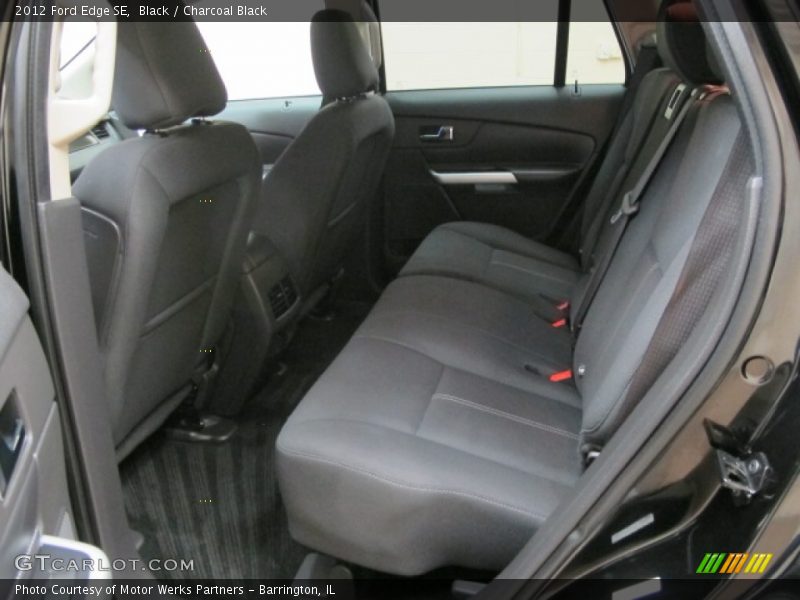 Black / Charcoal Black 2012 Ford Edge SE