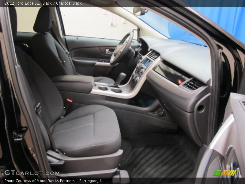 Black / Charcoal Black 2012 Ford Edge SE