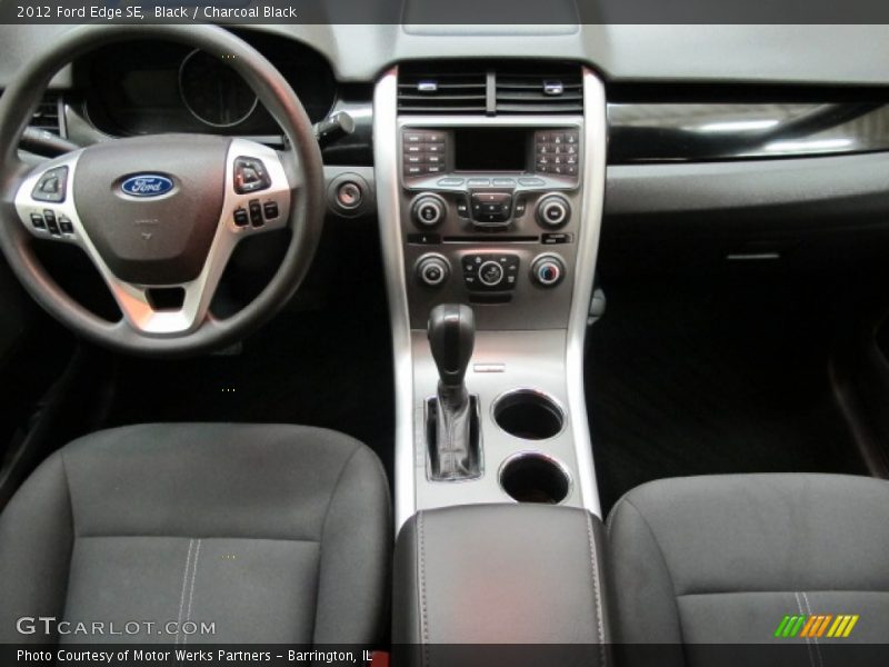 Black / Charcoal Black 2012 Ford Edge SE