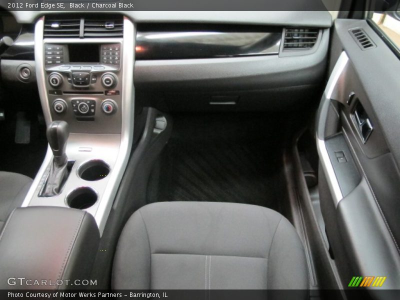 Black / Charcoal Black 2012 Ford Edge SE