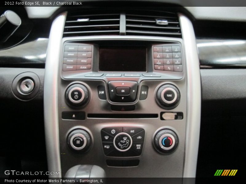 Black / Charcoal Black 2012 Ford Edge SE