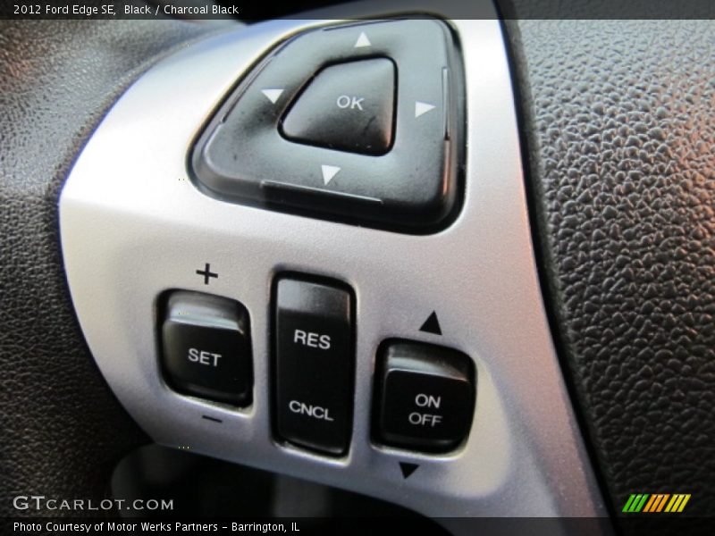 Black / Charcoal Black 2012 Ford Edge SE