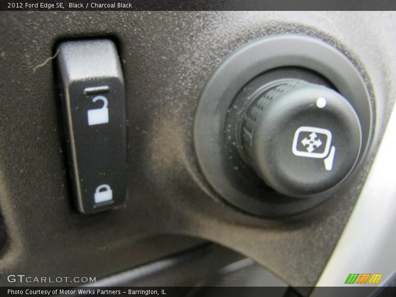 Black / Charcoal Black 2012 Ford Edge SE
