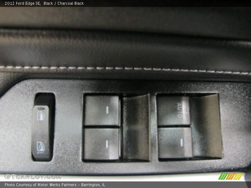 Black / Charcoal Black 2012 Ford Edge SE