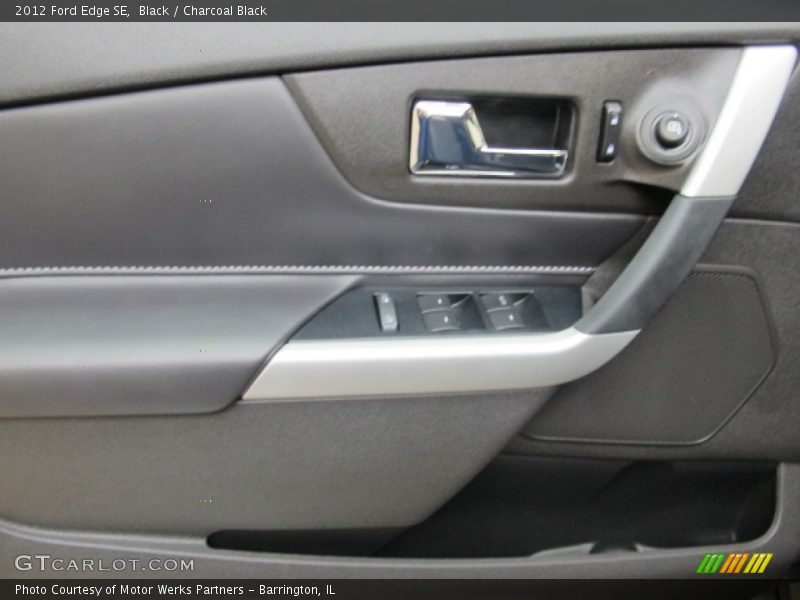 Black / Charcoal Black 2012 Ford Edge SE