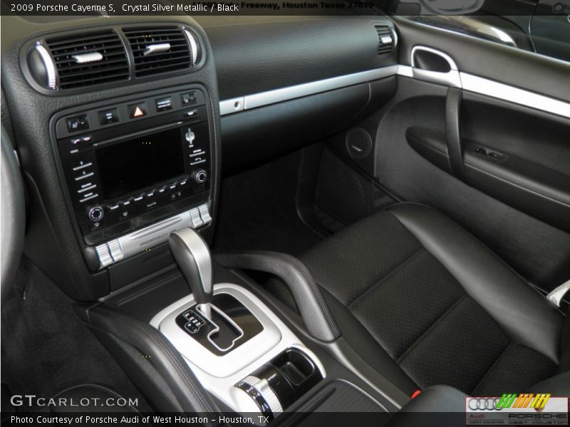 Crystal Silver Metallic / Black 2009 Porsche Cayenne S