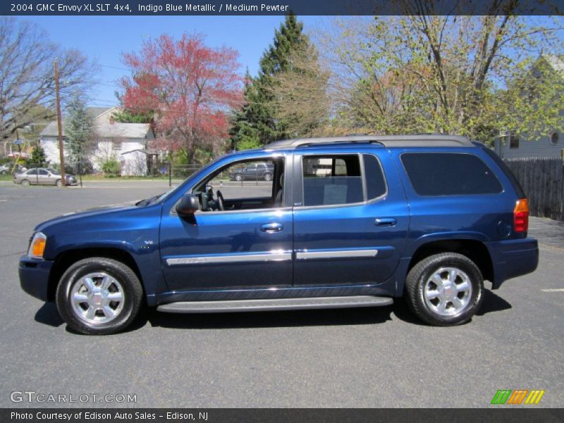 Indigo Blue Metallic / Medium Pewter 2004 GMC Envoy XL SLT 4x4