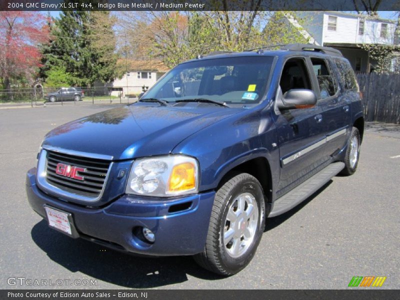 Indigo Blue Metallic / Medium Pewter 2004 GMC Envoy XL SLT 4x4