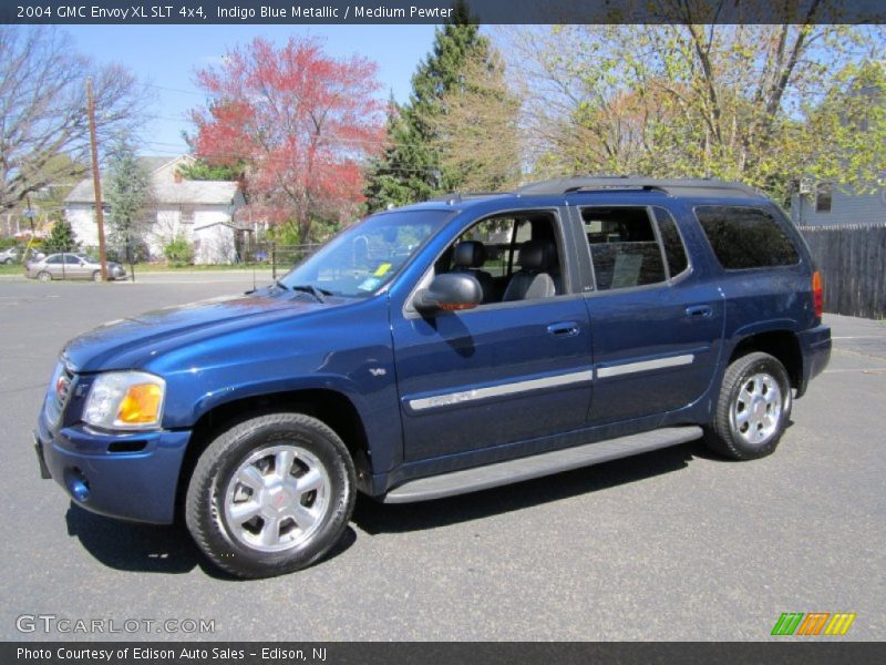 Indigo Blue Metallic / Medium Pewter 2004 GMC Envoy XL SLT 4x4