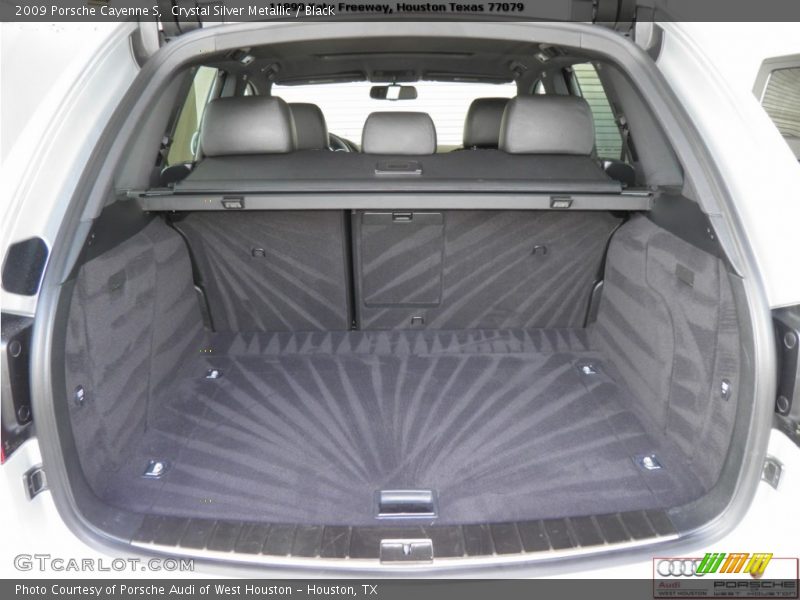 Crystal Silver Metallic / Black 2009 Porsche Cayenne S