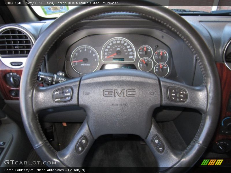 Indigo Blue Metallic / Medium Pewter 2004 GMC Envoy XL SLT 4x4