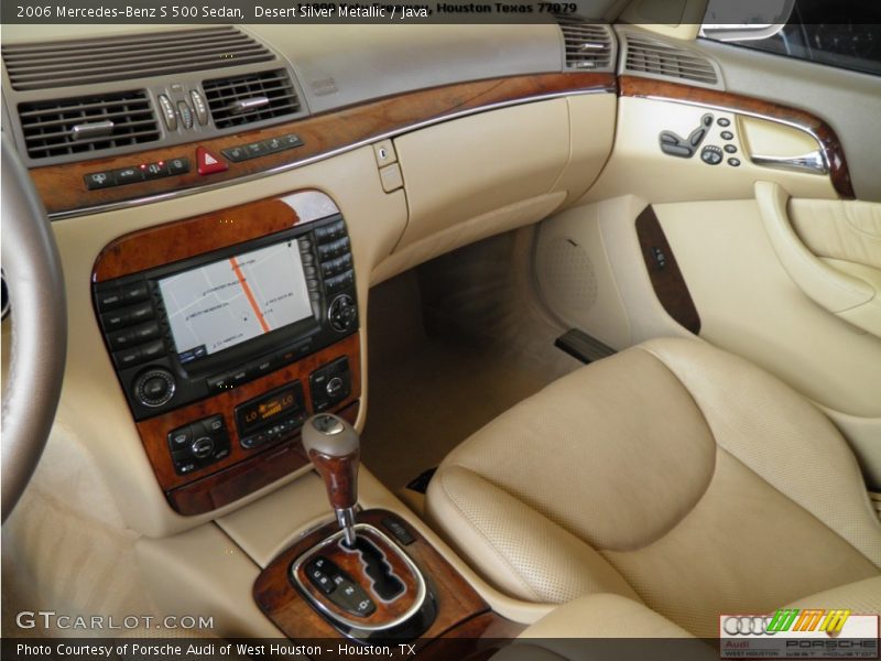 Desert Silver Metallic / Java 2006 Mercedes-Benz S 500 Sedan