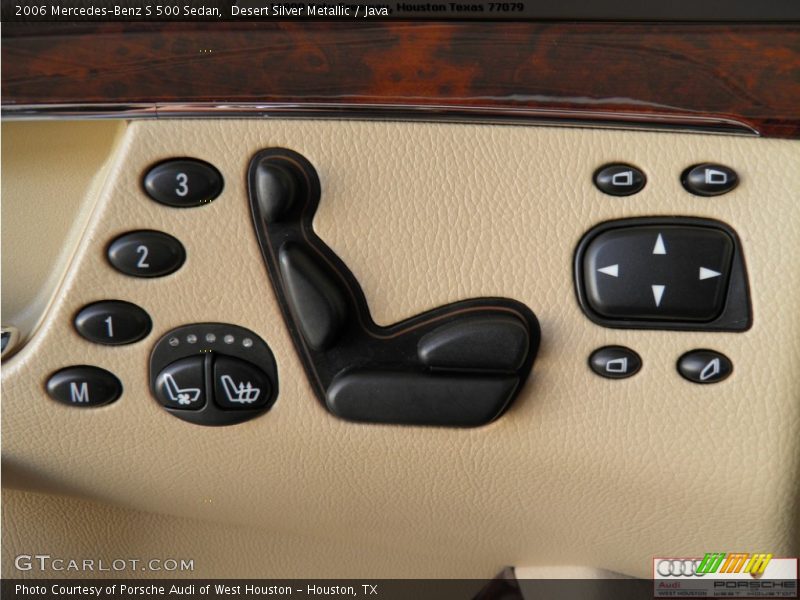 Desert Silver Metallic / Java 2006 Mercedes-Benz S 500 Sedan