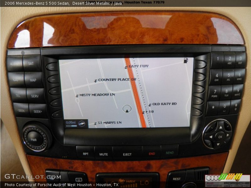 Desert Silver Metallic / Java 2006 Mercedes-Benz S 500 Sedan