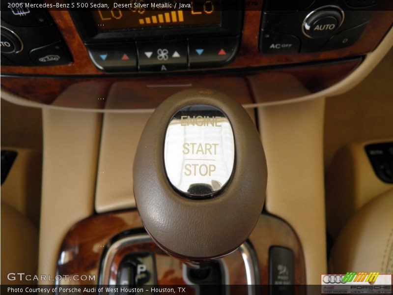 Desert Silver Metallic / Java 2006 Mercedes-Benz S 500 Sedan