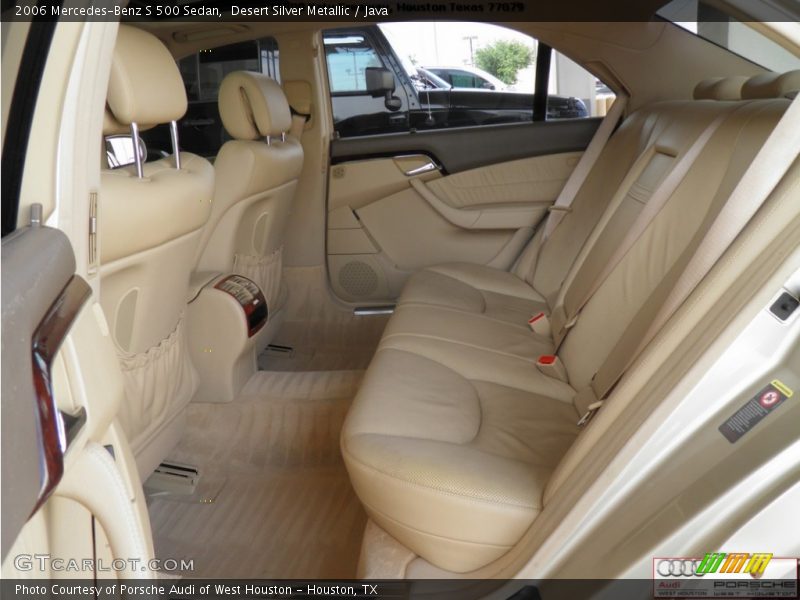 Desert Silver Metallic / Java 2006 Mercedes-Benz S 500 Sedan