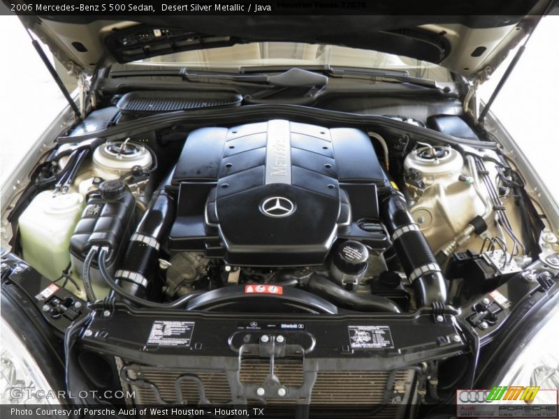 Desert Silver Metallic / Java 2006 Mercedes-Benz S 500 Sedan