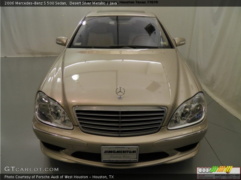 Desert Silver Metallic / Java 2006 Mercedes-Benz S 500 Sedan