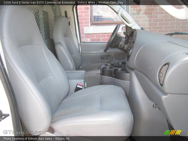 Oxford White / Medium Flint Grey 2006 Ford E Series Van E350 Commercial Extended