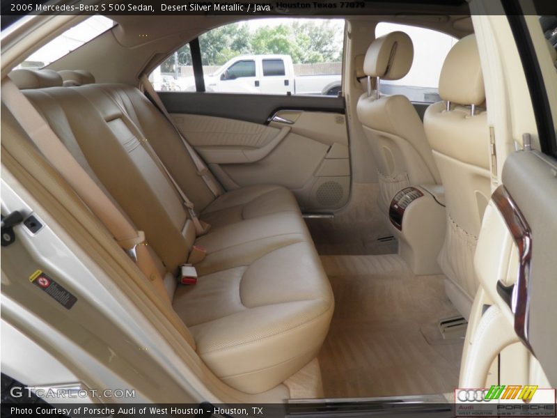 Desert Silver Metallic / Java 2006 Mercedes-Benz S 500 Sedan