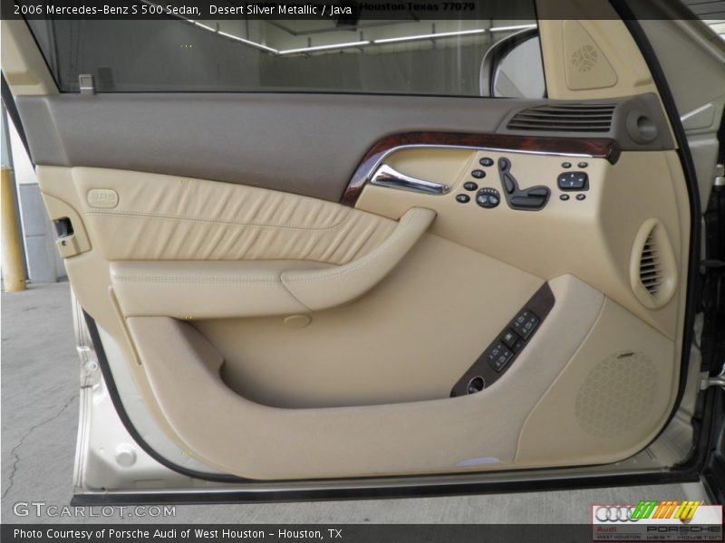 Desert Silver Metallic / Java 2006 Mercedes-Benz S 500 Sedan