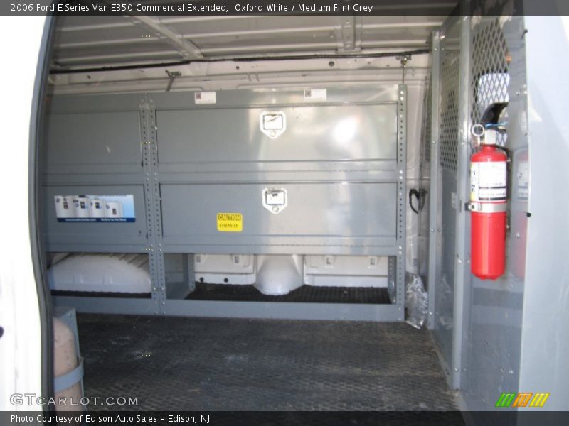 Oxford White / Medium Flint Grey 2006 Ford E Series Van E350 Commercial Extended