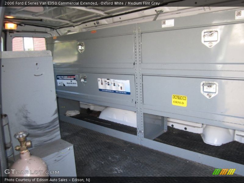 Oxford White / Medium Flint Grey 2006 Ford E Series Van E350 Commercial Extended