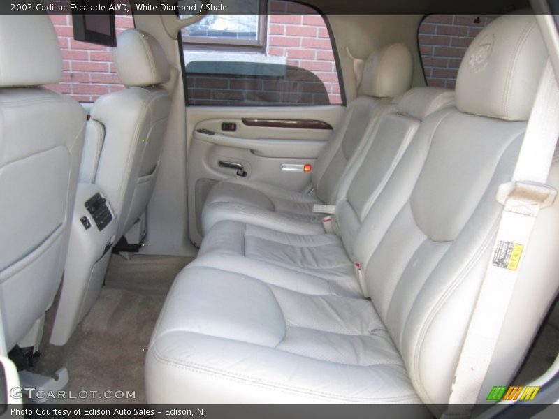 White Diamond / Shale 2003 Cadillac Escalade AWD