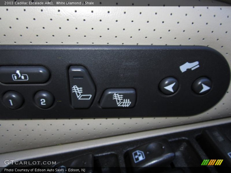 White Diamond / Shale 2003 Cadillac Escalade AWD