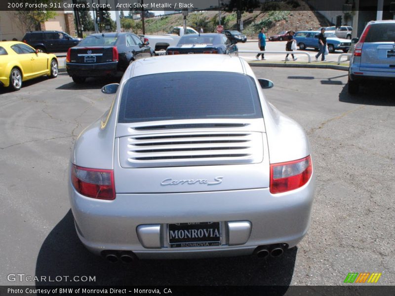 Arctic Silver Metallic / Black 2006 Porsche 911 Carrera S Coupe